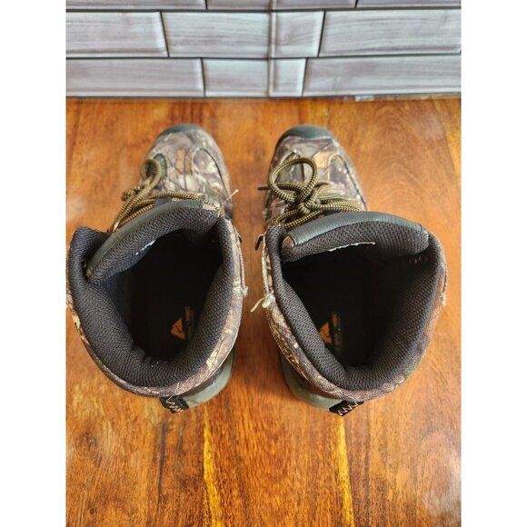 Ozark Trail Hiking Boots / Camo Hunting Camping Shoes Youth Size 3 - Picture 8 of 8